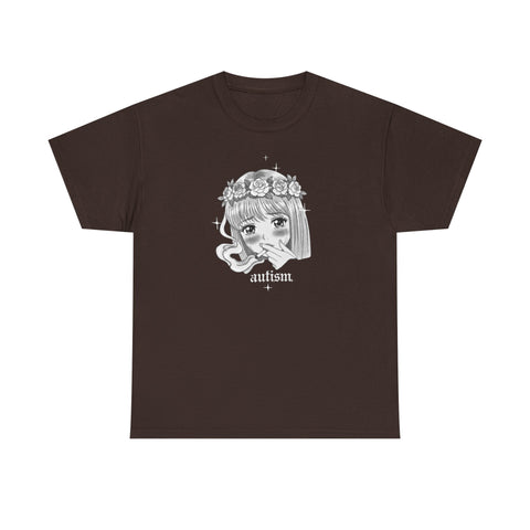 Autism Anime Girl Smoking Tshirt