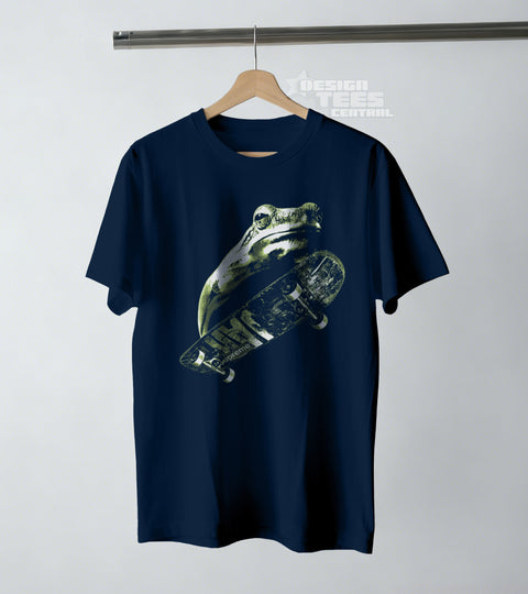 Frog Skateboarding T-Shirt