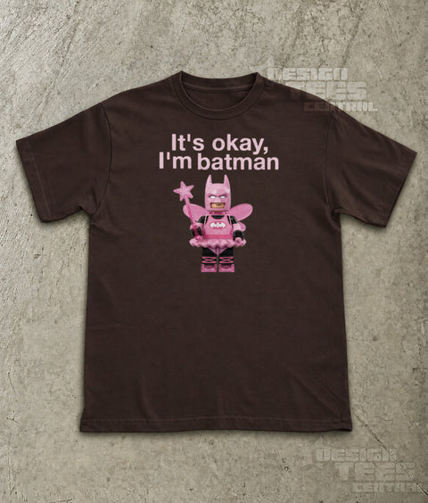 Pink Batman Fairy T-Shirt