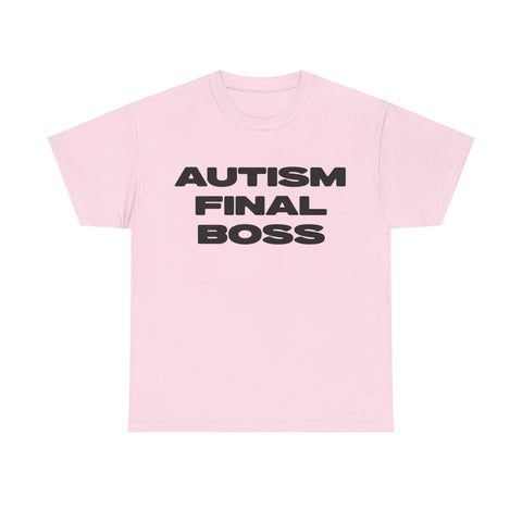 Autism Final Boss Tshirt