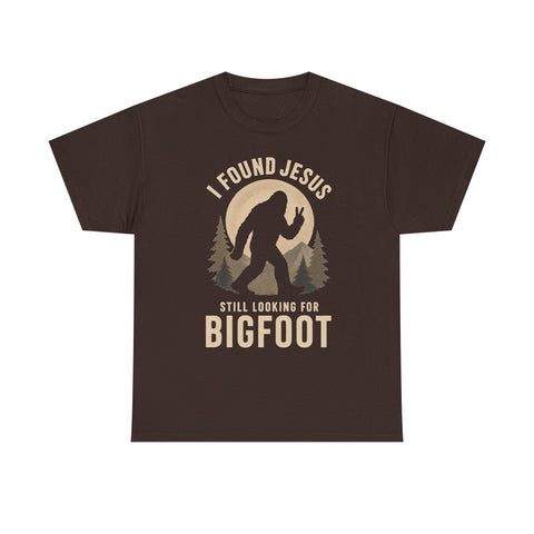 I Found Jesus Bigfoot T-Shirt