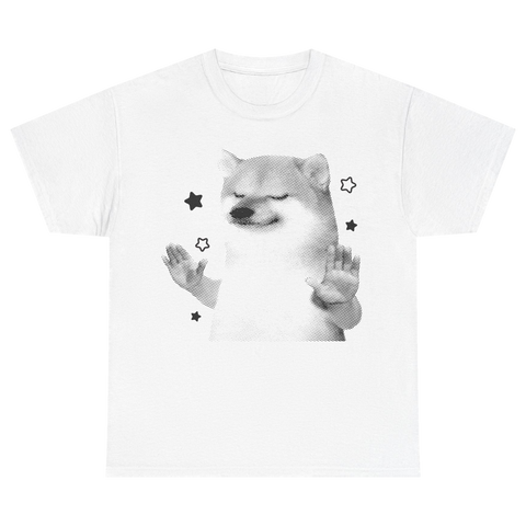 Dog Hold Up Stop Hands Tshirt