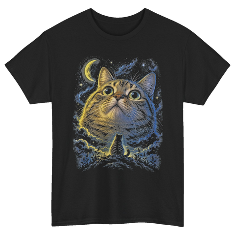 Moonlight Cat T-Shirt