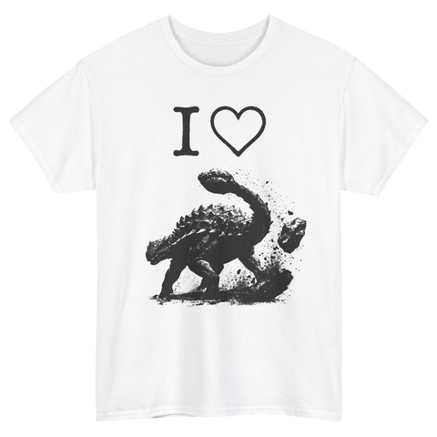I Love Ankylosaurus T-Shirt
