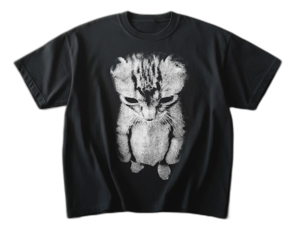 Sad Kitten Standing T-Shirt