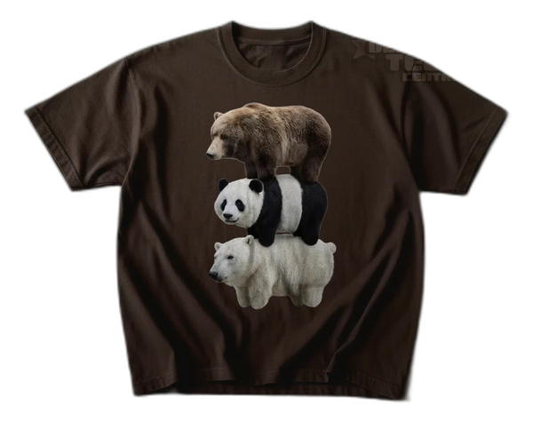 We Bare Bears Realistic Tshirt