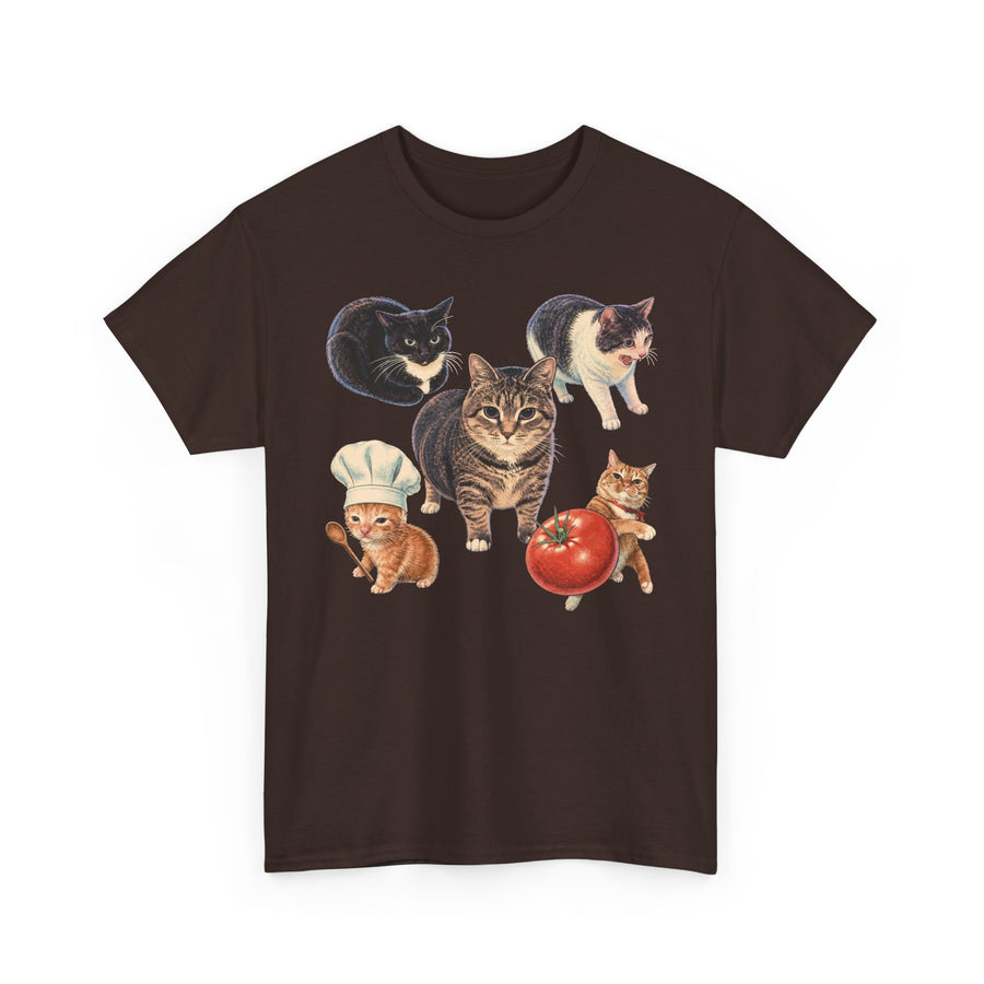 Five Meme Cats T-Shirt