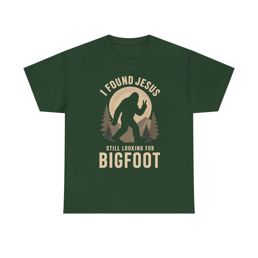 I Found Jesus Bigfoot T-Shirt
