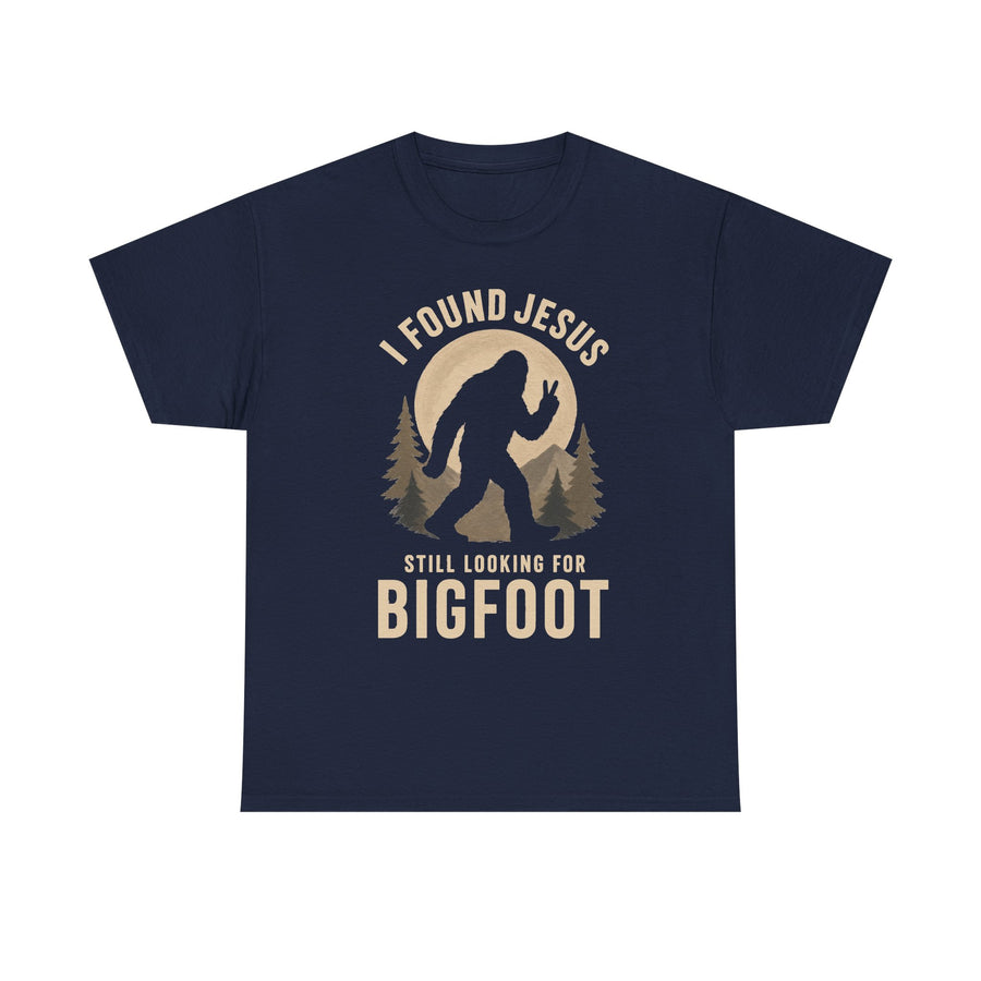 I Found Jesus Bigfoot T-Shirt
