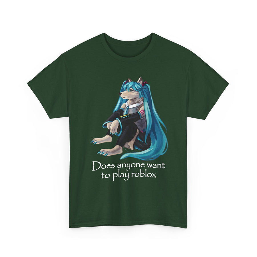 Anyone Want to Play Anime Wolf T-Shirt