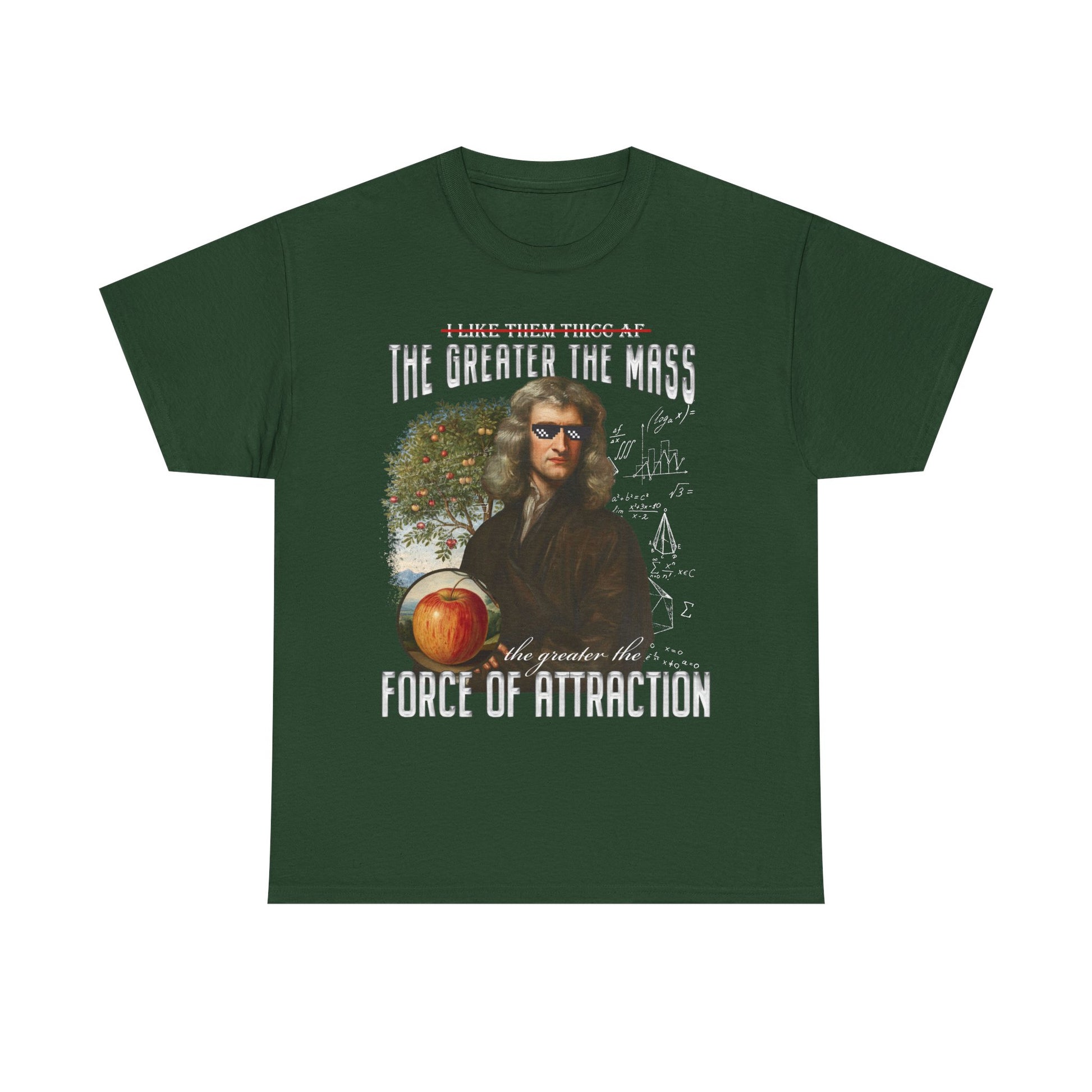 Isaac Newton Thicc AF T-Shirt
