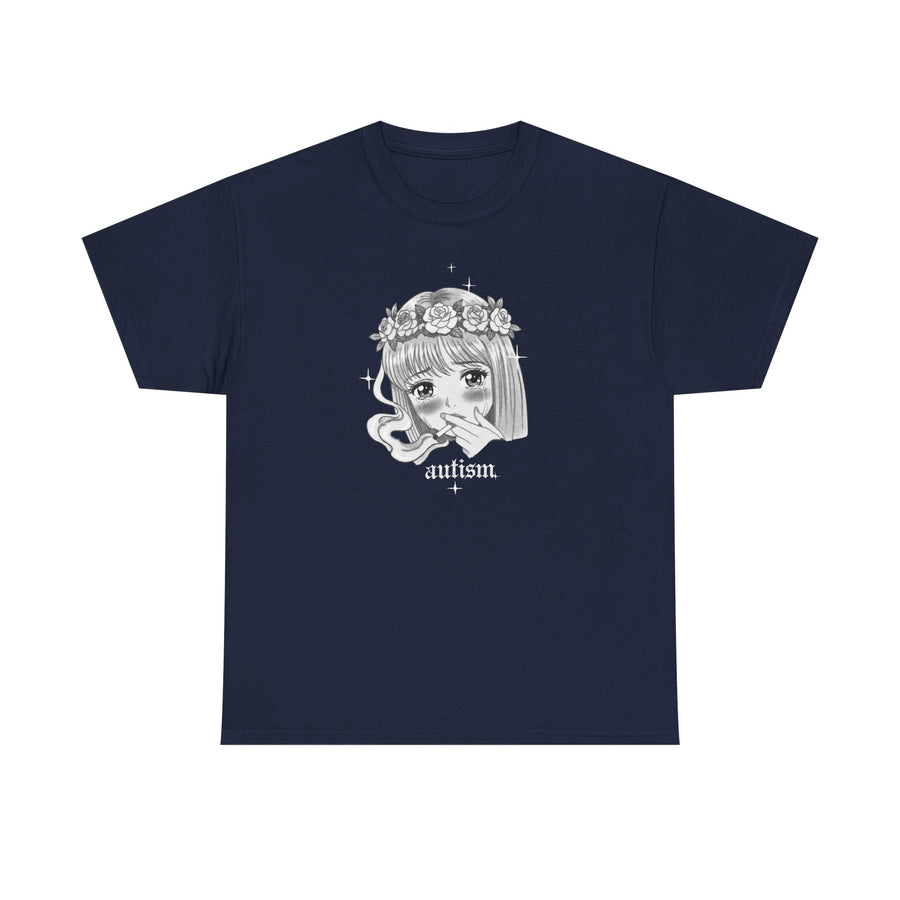Autism Anime Girl Smoking Tshirt