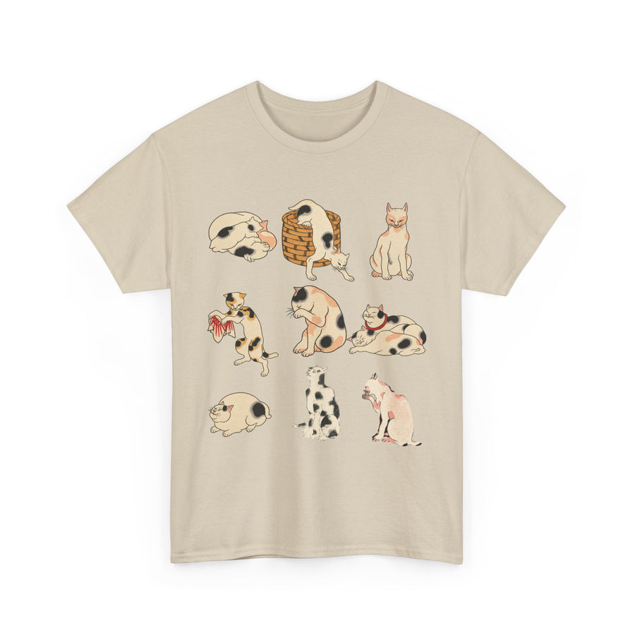 Japanese Tokaido Cats T-Shirt