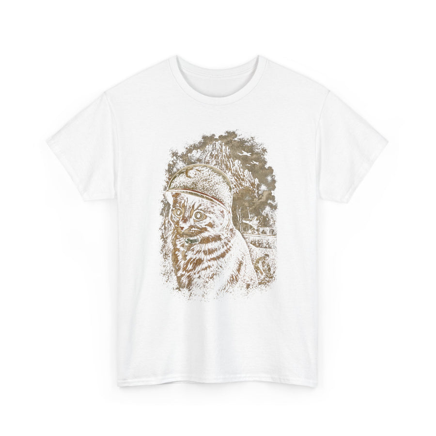 Battlefield Horror Cat T-Shirt