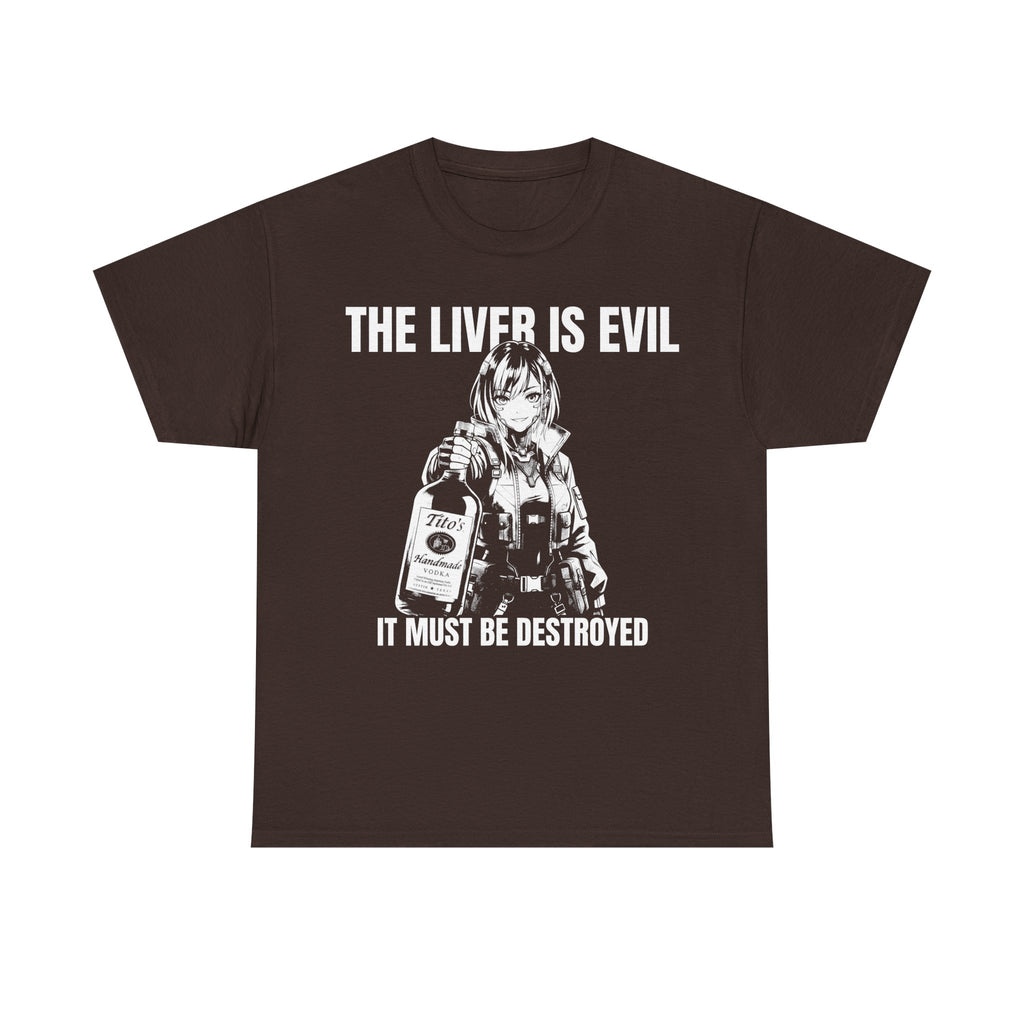 Liver Is Evil T-shirt