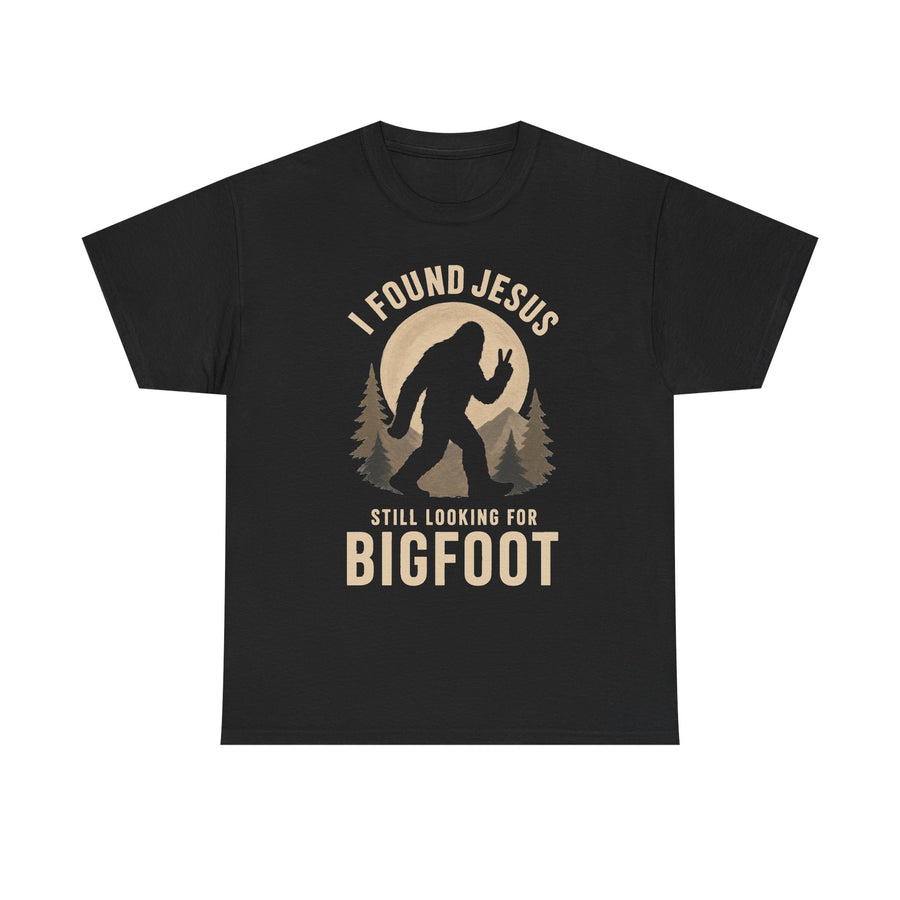 I Found Jesus Bigfoot T-Shirt
