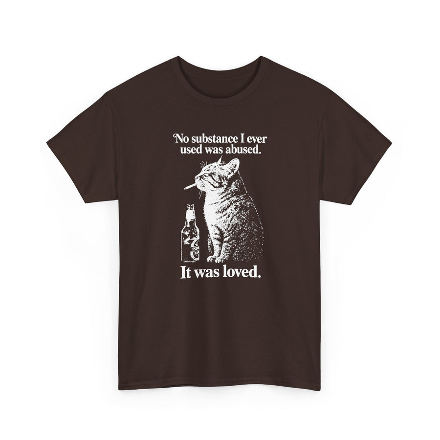 No Substance Cat T-Shirt
