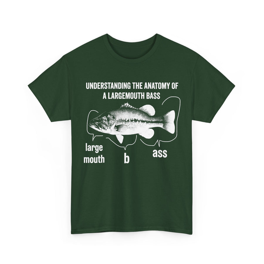 Largemouth Bass Anatomy T-Shirt