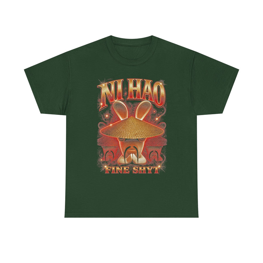 Ni Hao Fine Shyt Bunnies T-Shirt