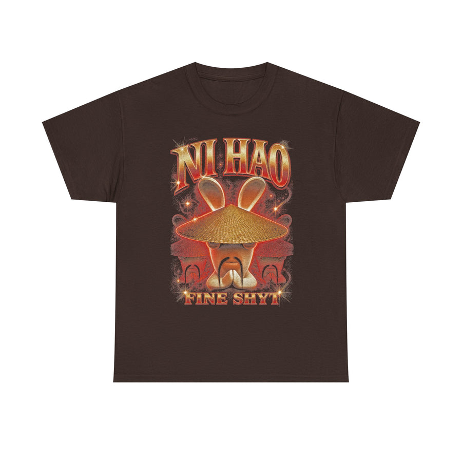 Ni Hao Fine Shyt Bunnies T-Shirt