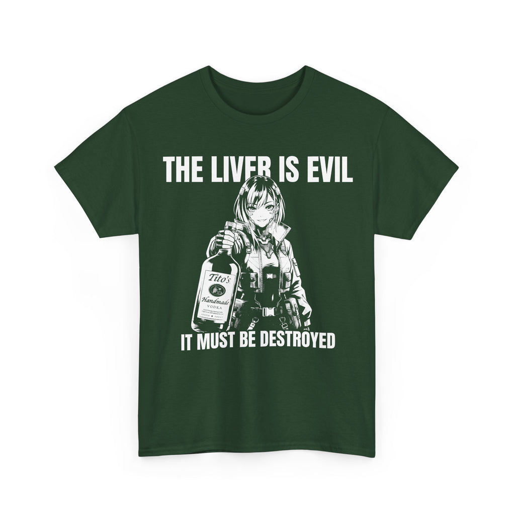 Liver Is Evil T-shirt