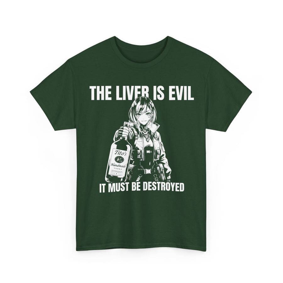 Liver Is Evil T-shirt