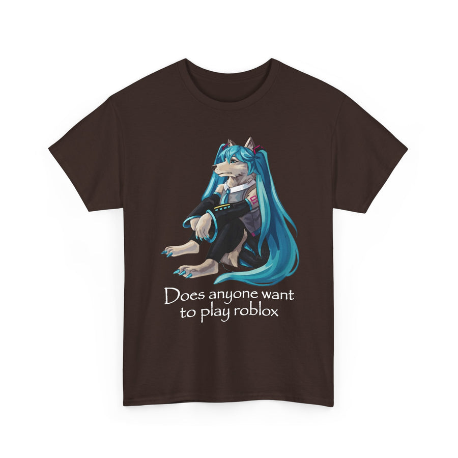 Anyone Want to Play Anime Wolf T-Shirt