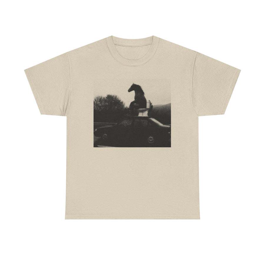 Horse On Car T-Shirt