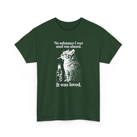 No Substance Cat T-Shirt