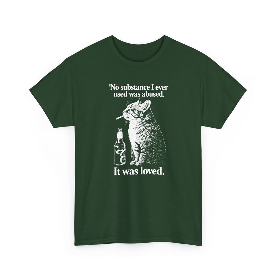 No Substance Cat T-Shirt