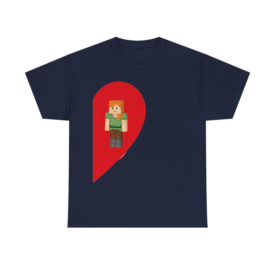 Alex Half Heart Couple T-Shirt
