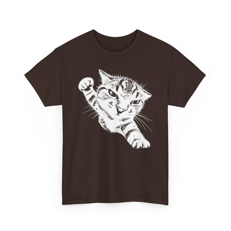 Angry Cat Punch T-Shirt
