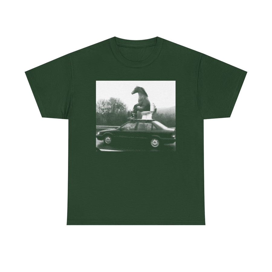 Horse On Car T-Shirt