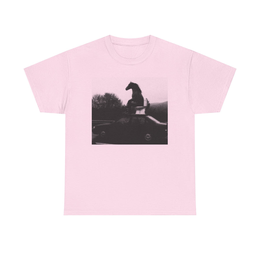 Horse On Car T-Shirt
