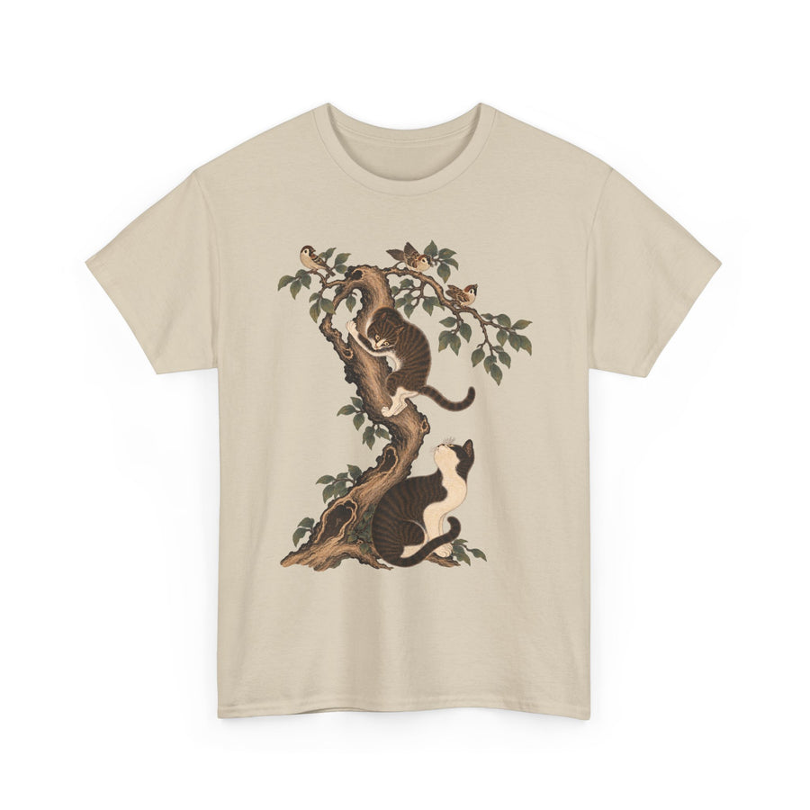 Korean Cats and Sparrows T-Shirt