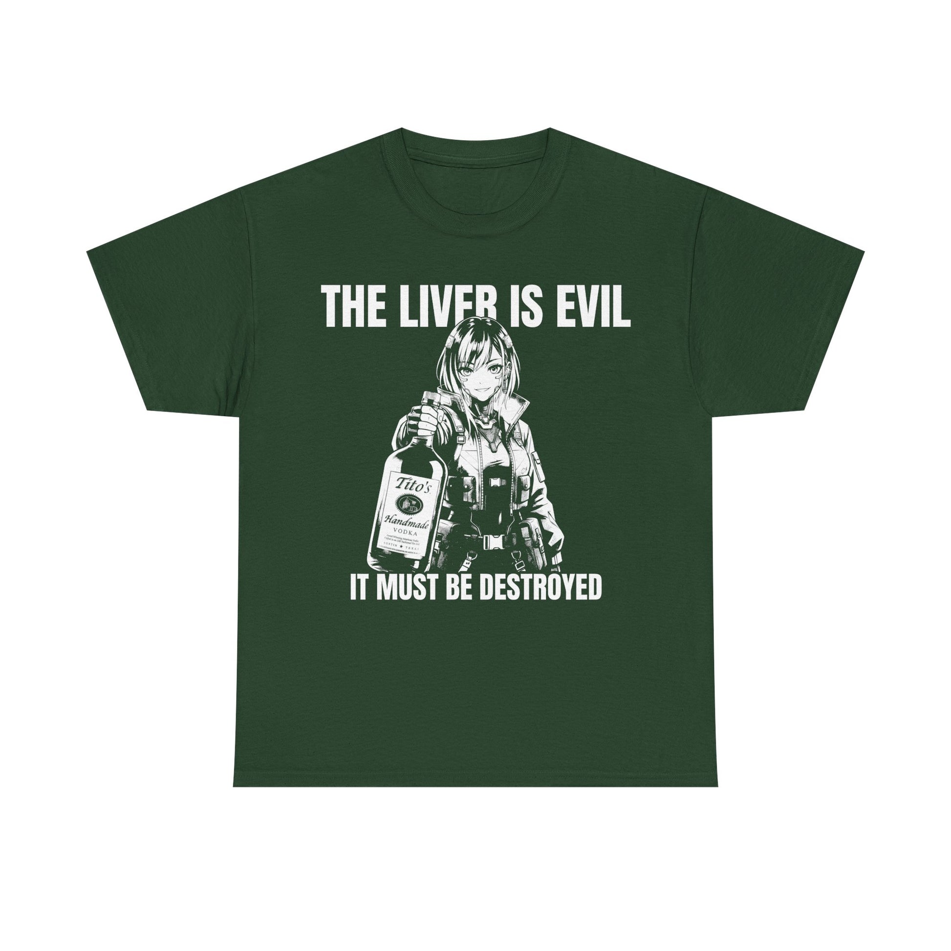 Liver Is Evil T-shirt
