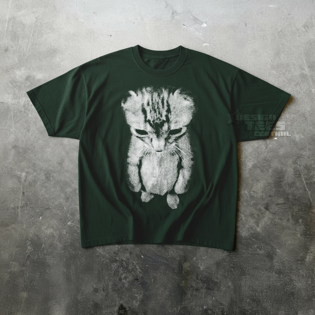 Sad Kitten Standing T-Shirt