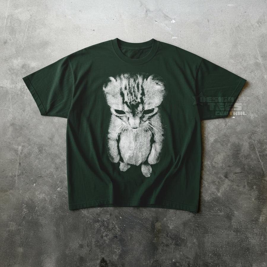 Sad Kitten Standing T-Shirt