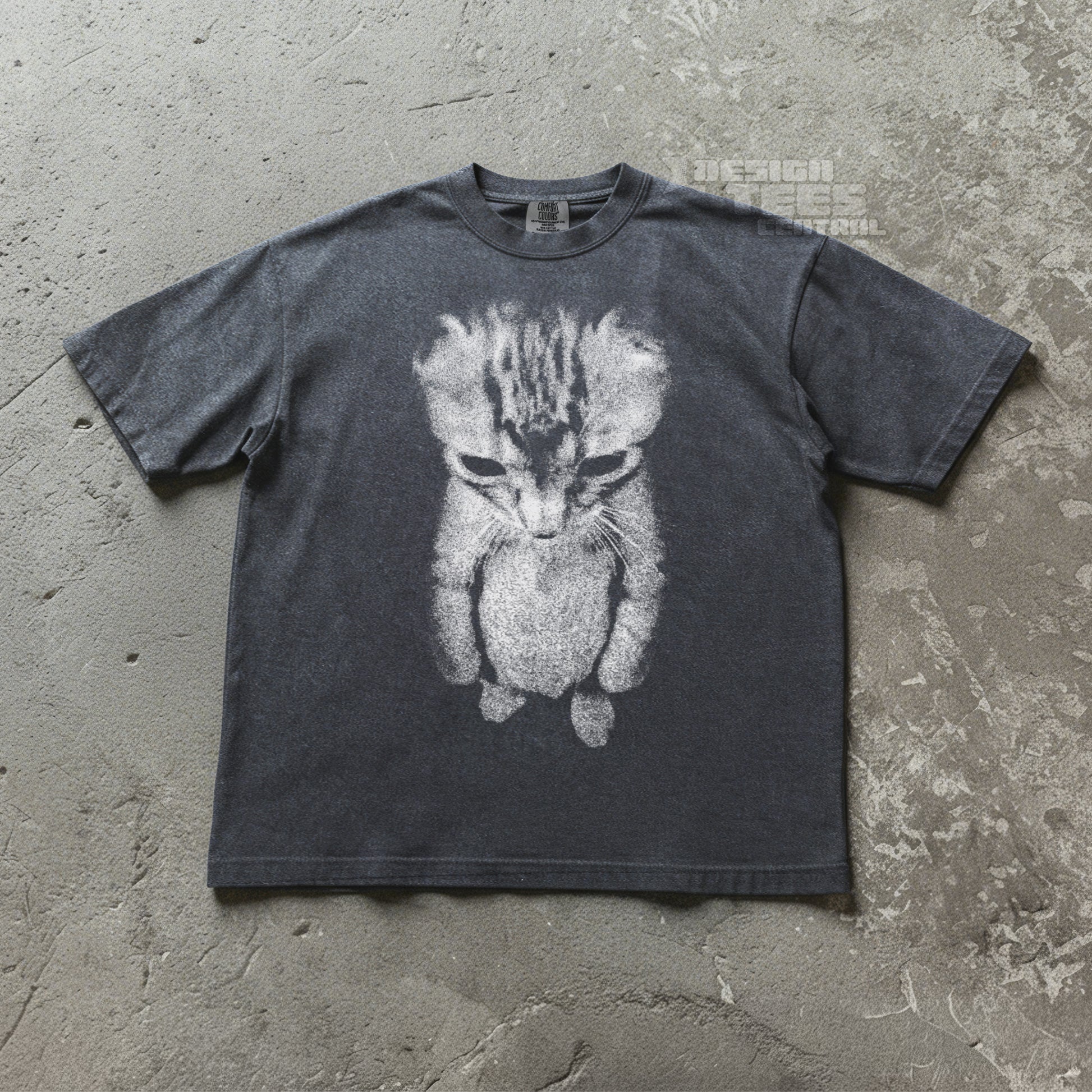 Sad Kitten Standing T-Shirt