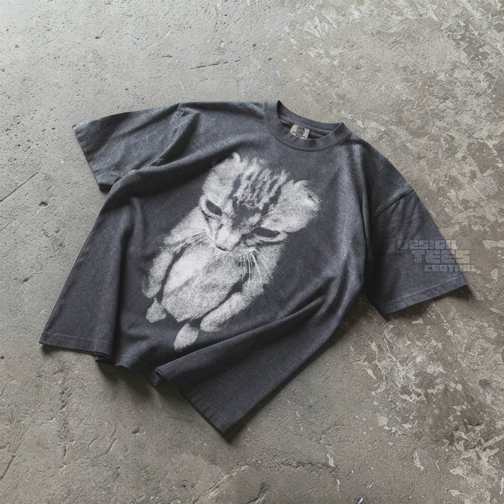 Sad Kitten Standing T-Shirt