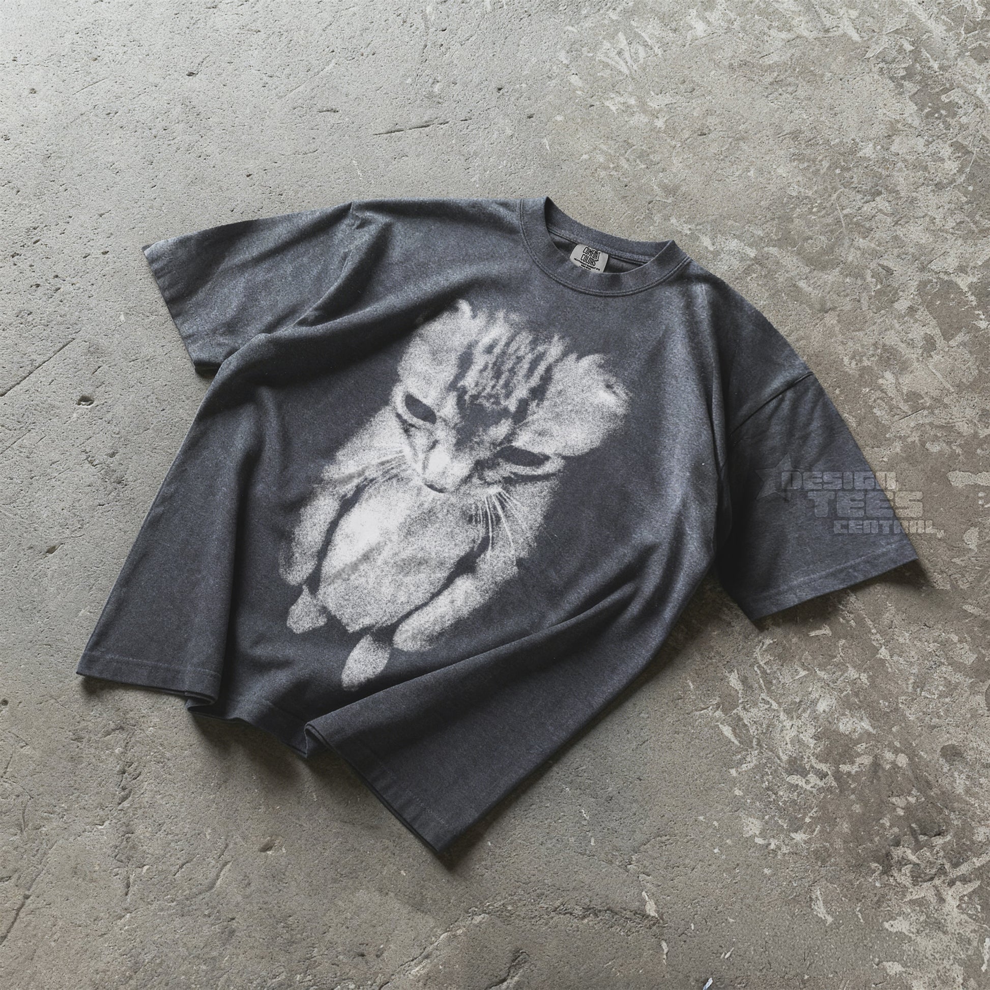 Sad Kitten Standing T-Shirt