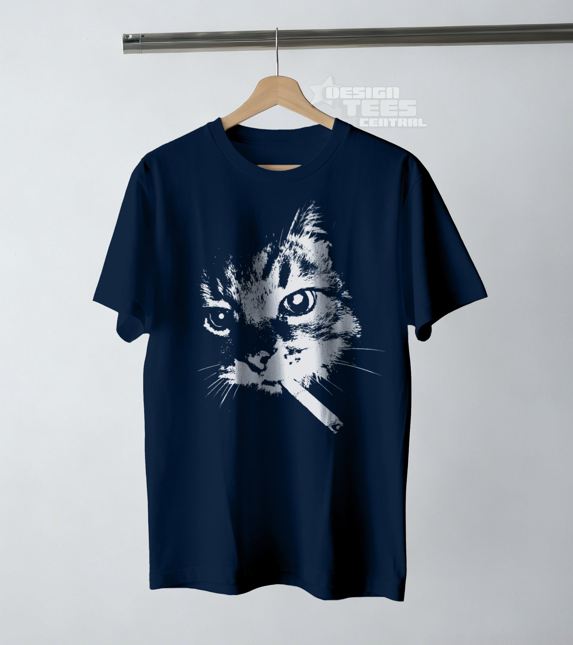 Cat Smoking Cigarette T-Shirt
