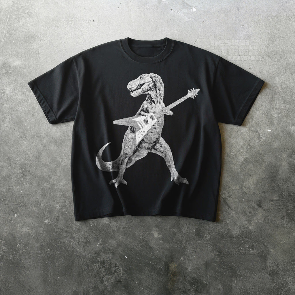 Dinosaur Guitar T-shirt