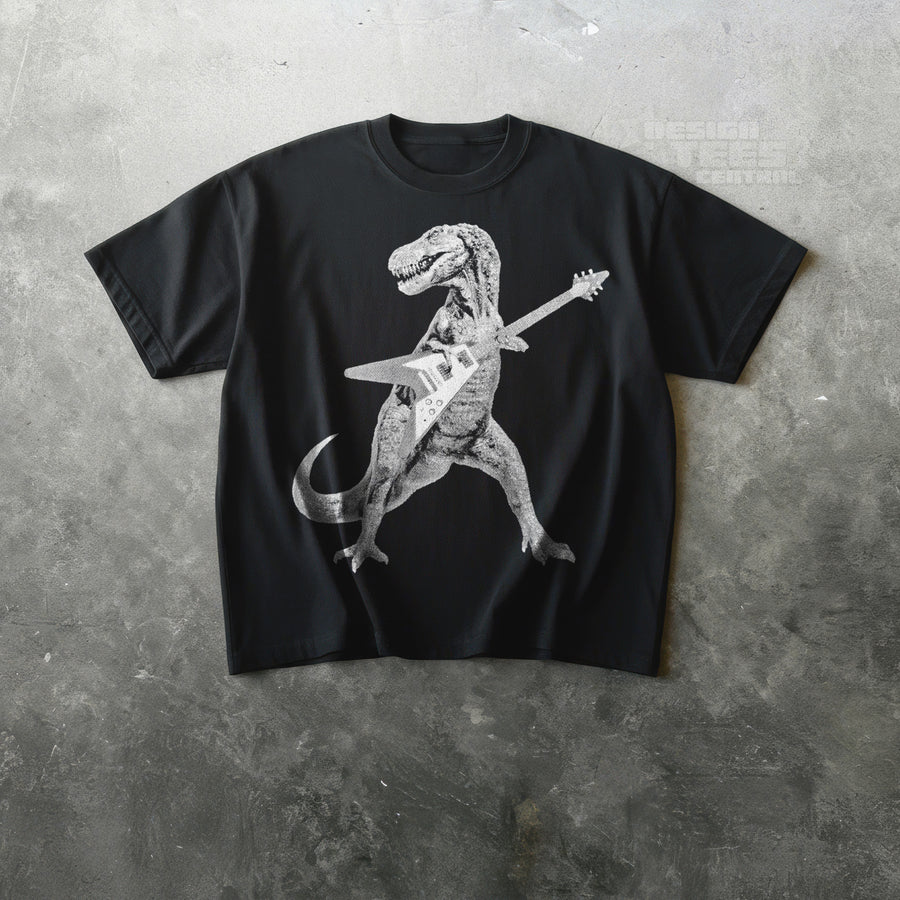 Dinosaur Guitar T-shirt