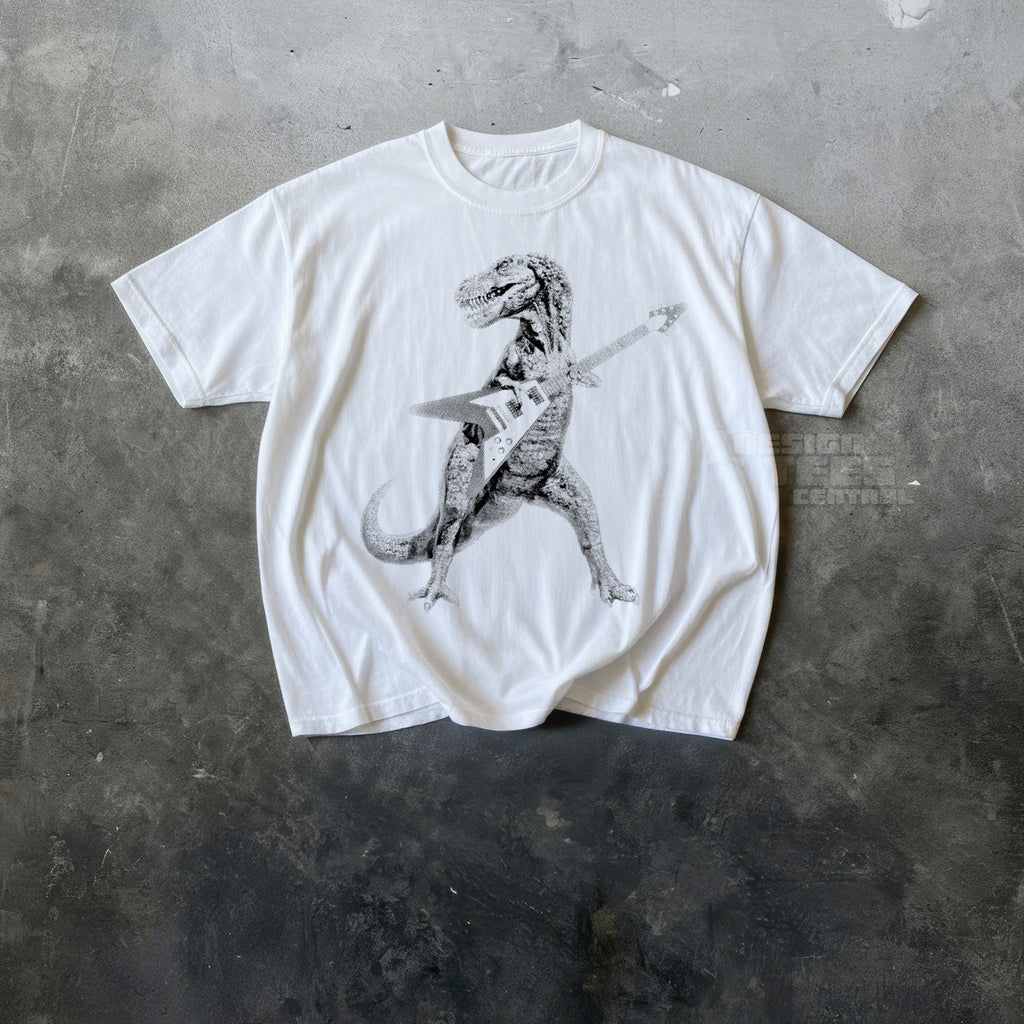 Dinosaur Guitar T-shirt