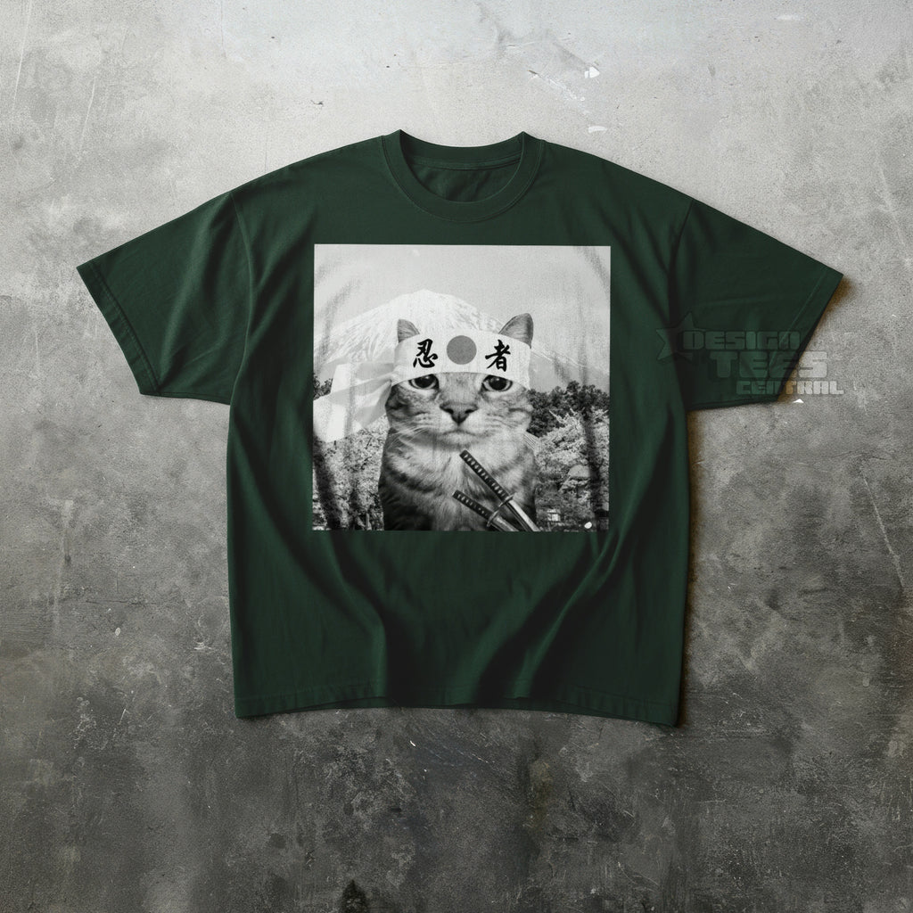 Samurai Cat T-Shirt