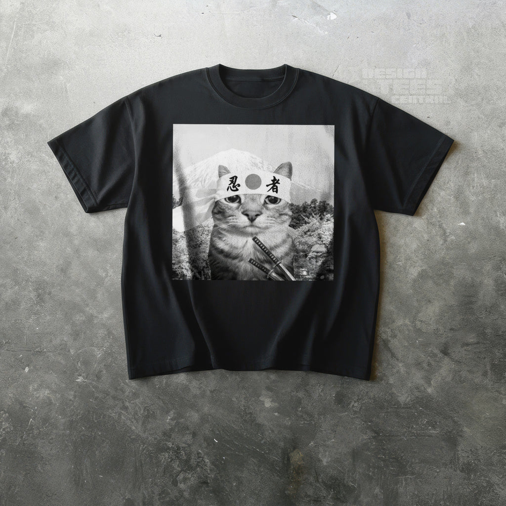Samurai Cat T-Shirt