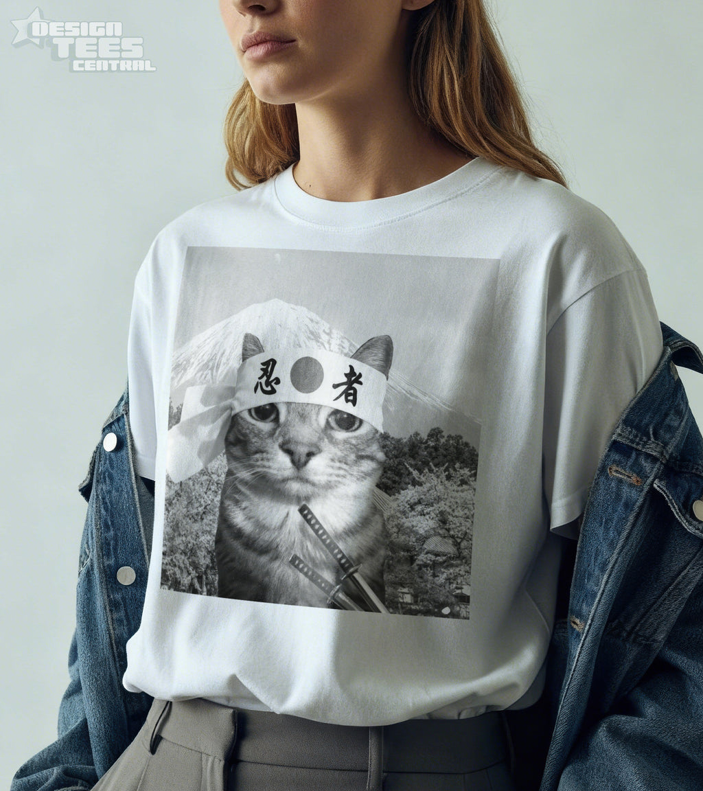 Samurai Cat T-Shirt
