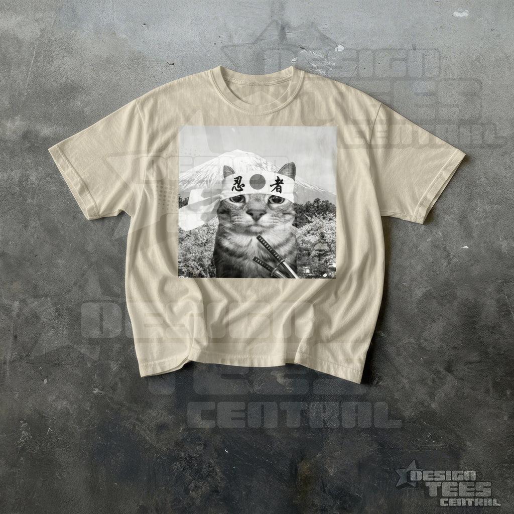 Samurai Cat T-Shirt