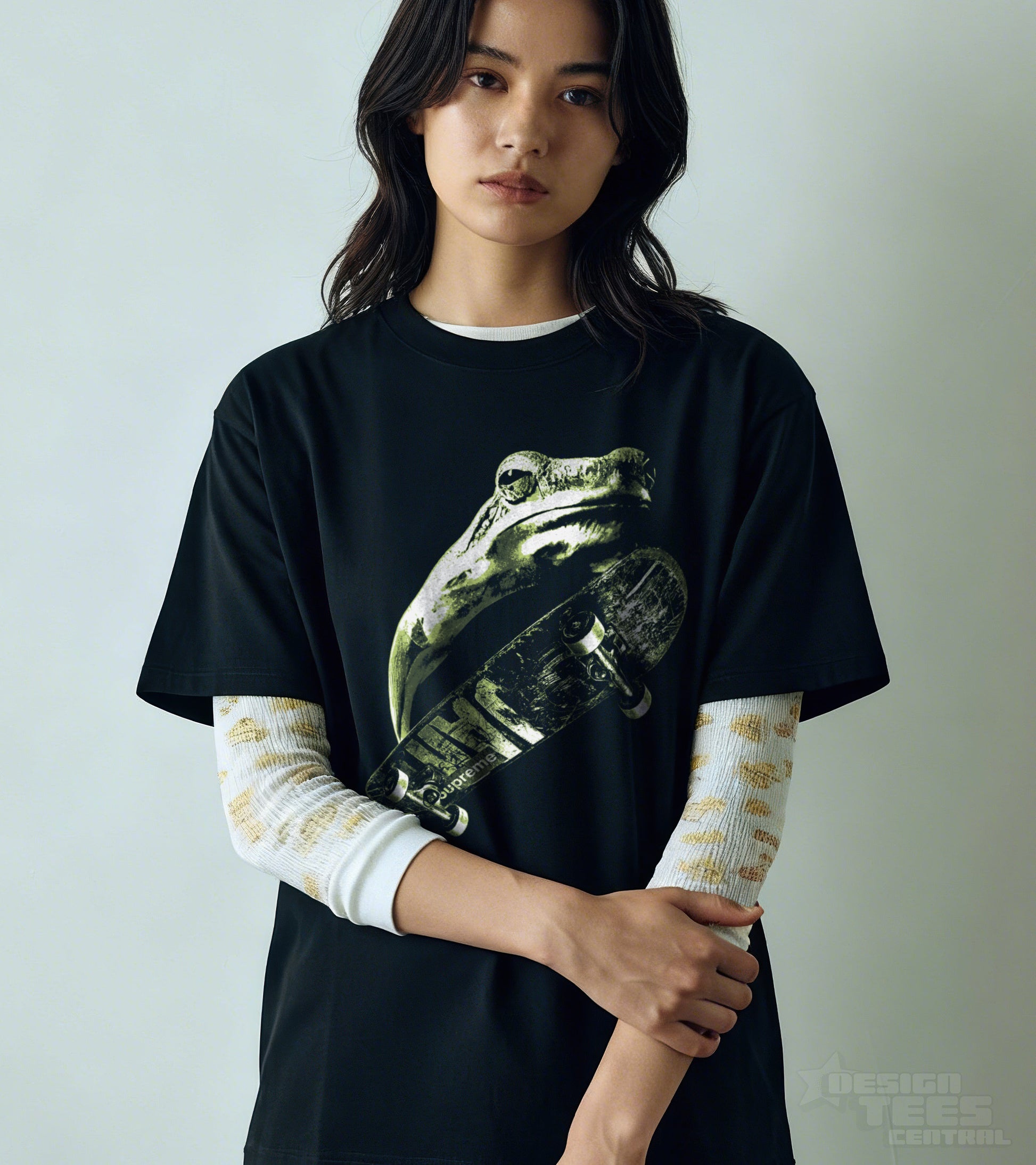 Frog Skateboarding T-Shirt